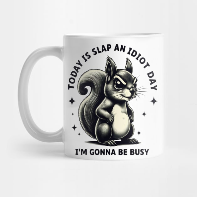 Slap an Idiot Day: Squirrel's Orders by Steve
